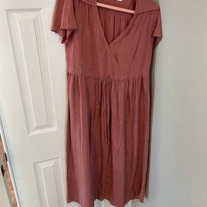 EUC Christy Dawn Dawn Dress in Mauve M